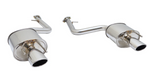 Megan Racing Lexus IS 250 4GR-FSE Axle-Back Exhaust with 4" OD Polish…

