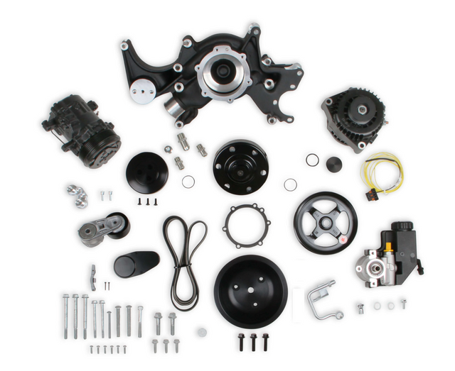 Holley® #20-242BK Big Block Chevy Mid-Mount Complete Drive System
