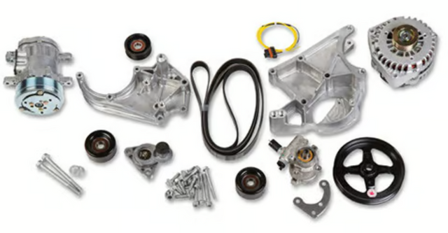 Holley® #20-136BK GM LS/LT High-Mount Complete Drive Kit