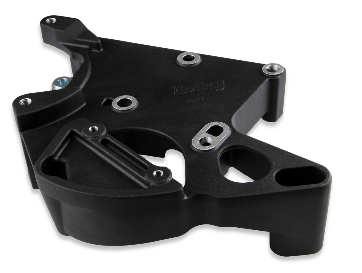 Holley® #20-138BK GM LS/LT High-Mount Complete Accessory Drive Kit