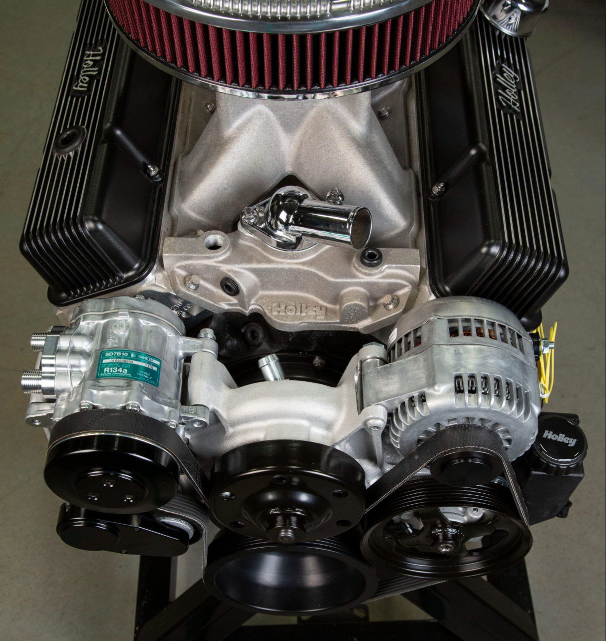 Holley® #20-240 Small Block Chevy Mid-Mount Complete Drive System