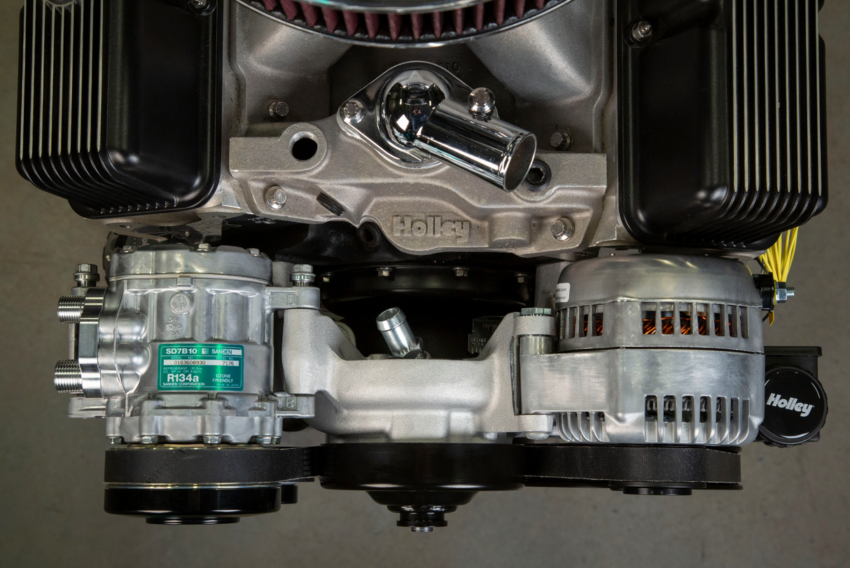 Holley® #20-240 Small Block Chevy Mid-Mount Complete Drive System