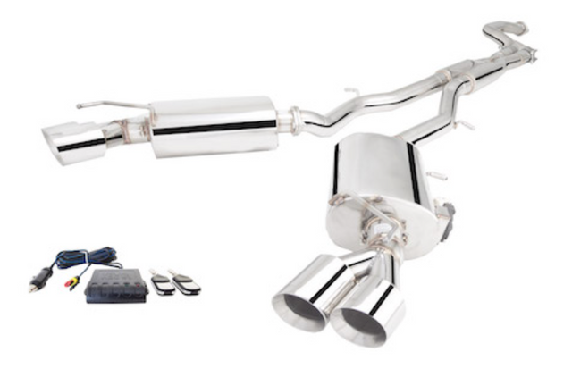 XForce (16-24) Camaro LS/LT 2.0L 304SS 3" Cat-Back Exhaust with Varex Valved Mufflers