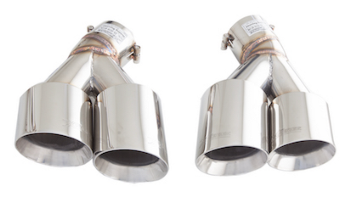 XForce (16-24) Camaro SS/LT1 304SS 3" Cat-Back Exhaust with Dual 4" OD Tips