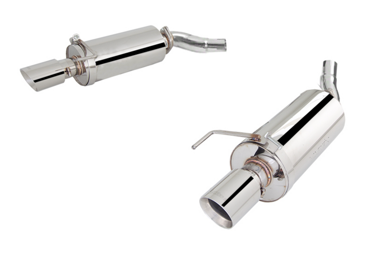 XForce (15-17) Mustang GT Fastback 304SS 3" Axle-Back Exhaust with 4" OD Tips