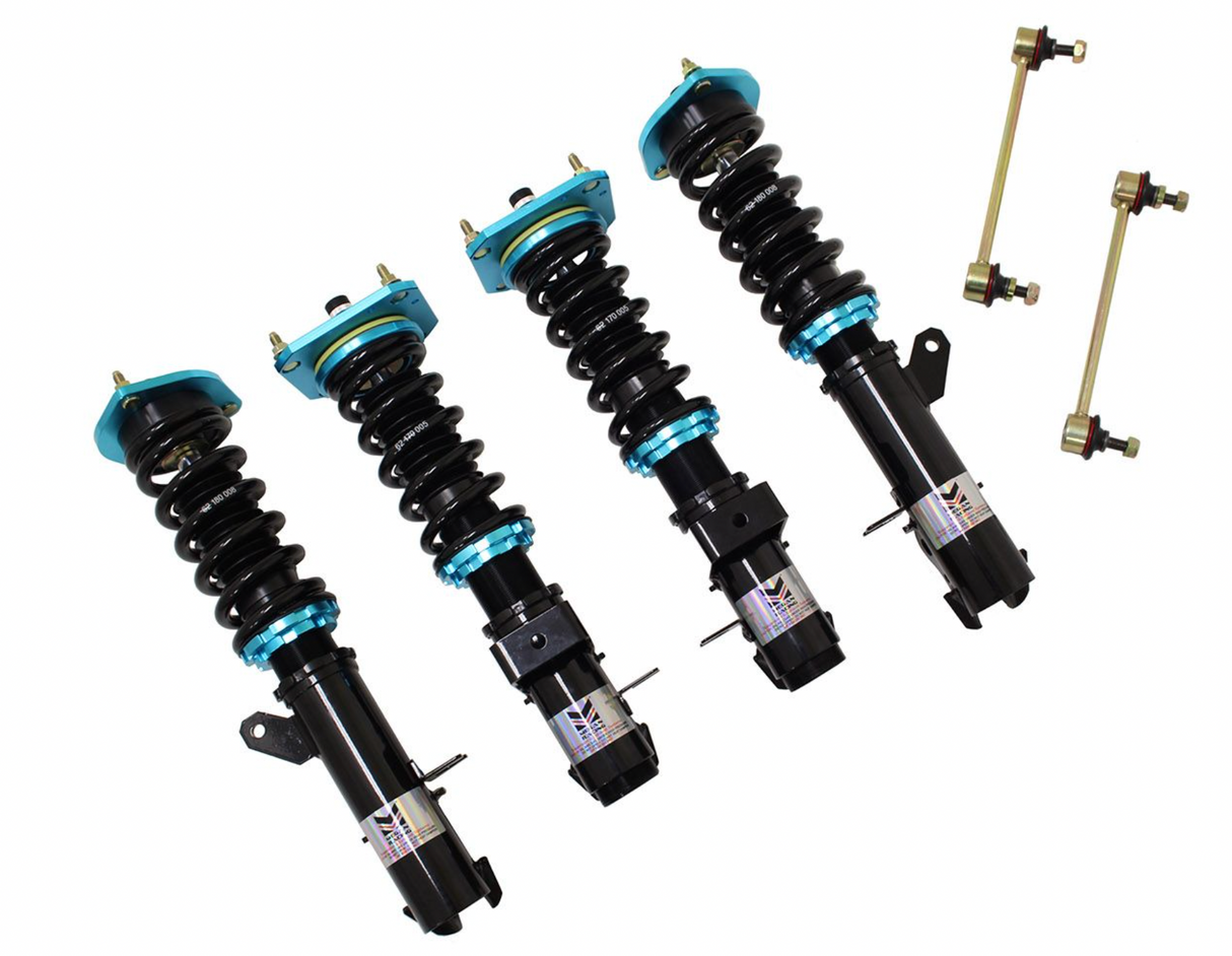 Megan Racing® (86-89) Toyota MR2 W10 4-Bolt Strut EZ II Series Coilovers