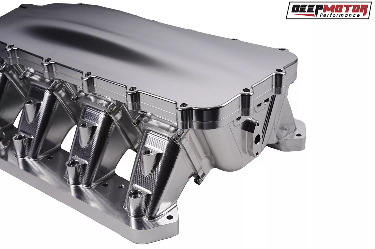 Deep Motor Performance GEN III HEMI 90mm Billet Aluminum Intake Manifold with Fuel Rails