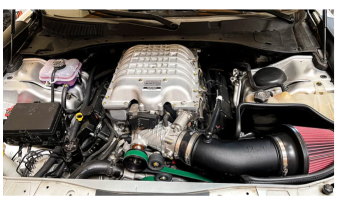 CFR Performance SRT Hellcat Aluminum Supercharger to Head Adapter Plate Kit