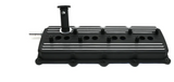 CFR Performance GEN III HEMI Hellcat Conversion Rocker Arm Valve Covers with Oil Filler Tube Holes
