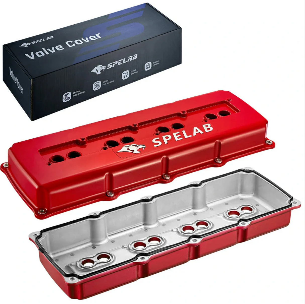 SPELAB GEN III HEMI Cast Aluminum Valve Covers