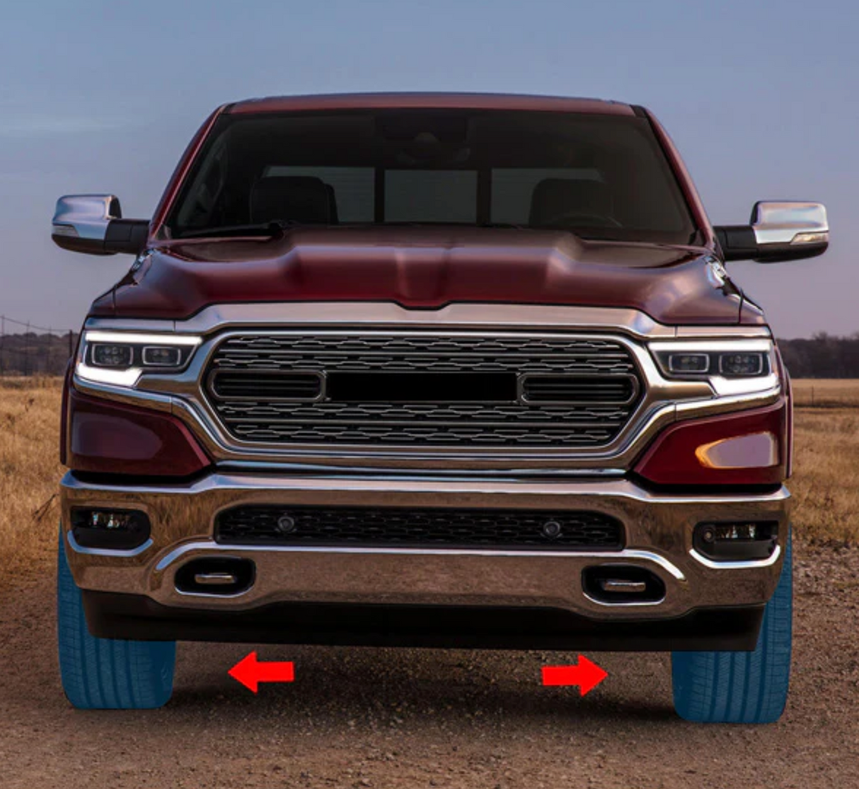 SPELAB® (19-22) RAM 1500 5.7L Billet Aluminum Wheel Spacers