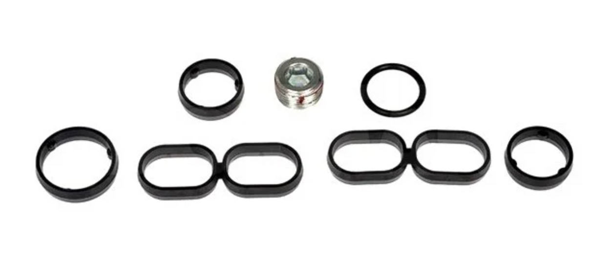 Dorman® (11-23) Mopar V6 Aluminum Engine Oil Filter Housing With Oil Cooler And Filter