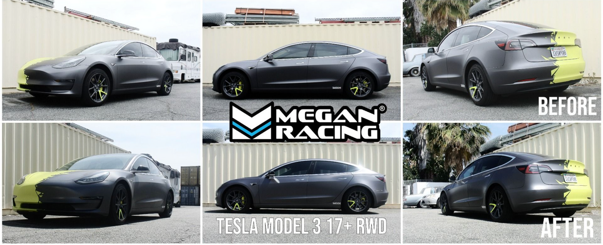 Megan Racing® (17-25) Tesla Model 3 RWD Lowering Springs