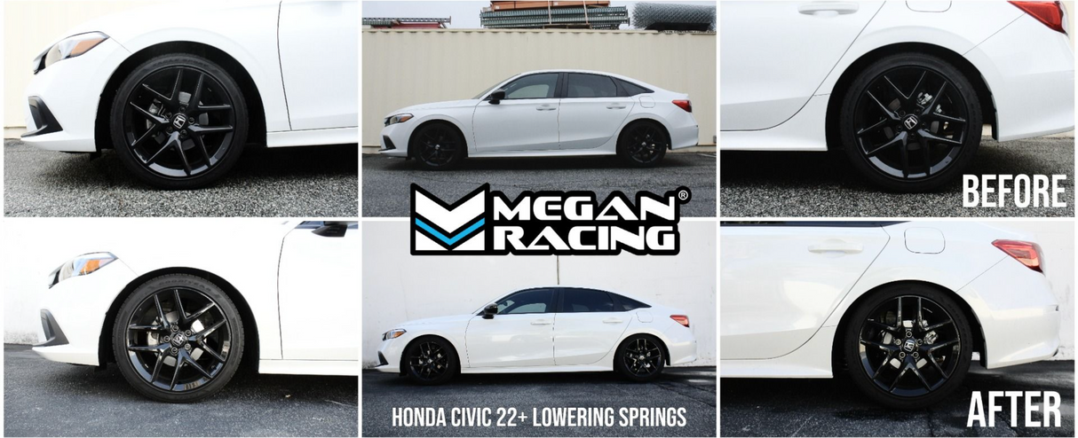 Megan Racing® (22+) Honda Civic FEx/FLx Lowering Springs