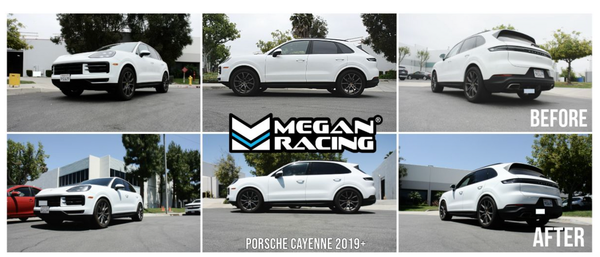 Megan Racing® (19-25) Porsche Cayenne E3 Lowering Springs