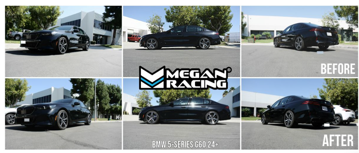 Megan Racing® (24+) BMW 5-Series AWD/RWD G60 Lowering Springs