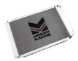 Megan Racing® (79-93) Ford Mustang T5 Aluminum Radiator (Manual Transmission)