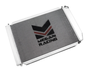 Megan Racing® (79-93) Ford Mustang T5 Aluminum Radiator (Manual Transmission)