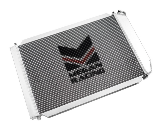 Megan Racing® (79-93) Ford Mustang T5 Aluminum Radiator (Manual Transmission)
