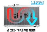 Megan Racing® (99-05) Lexus IS 300 XE10 Aluminum Radiator (Manual Transmission)