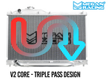 Megan Racing® (99-09) Honda S2000 AP1/AP2 V2 Aluminum Radiator