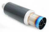 Megan Racing® Universal Exhaust M-Spec II Turbo Muffler