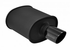 Megan Racing® Universal Exhaust M-BC Muffler Black
