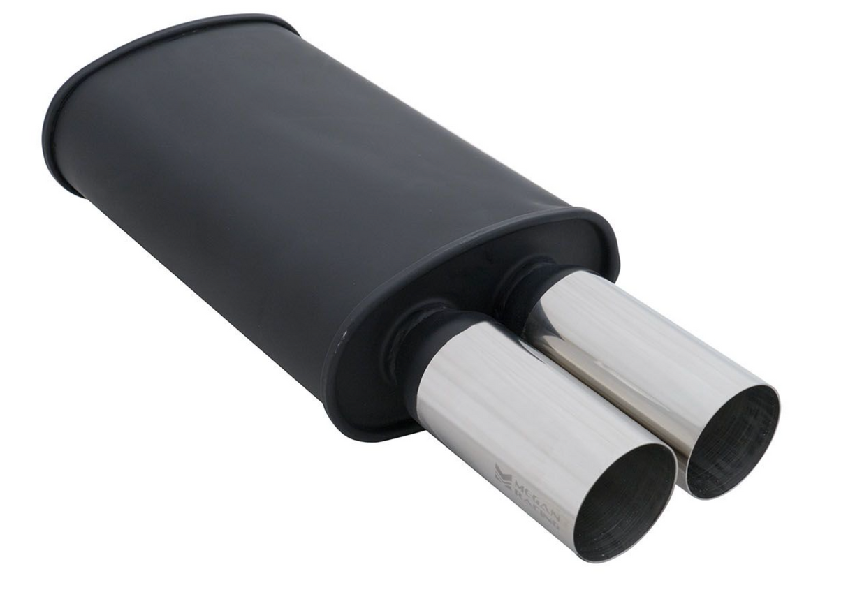 Megan Racing® Universal Exhaust M-DT Muffler Black