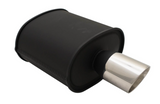 Megan Racing® Universal Exhaust M-VO Muffler Black