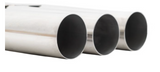 Megan Racing® Universal Triple 3" VIP Exhaust Tip "Blast Pipe" Style (weld-on) - Straight Cut - Stainless Tips
