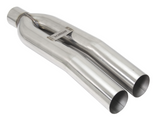 Megan Racing® Universal 3" VIP Exhaust Tips "Blast Pipes" Style (weld-on) - Angled