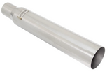 Megan Racing® Universal 3" to 4" VIP Exhaust Tips "Blast Pipes" Style - Single - Straight
