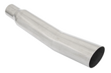 Megan Racing® Universal 3" to 4" VIP Exhaust Tips "Blast Pipes" Style - Single - Angled