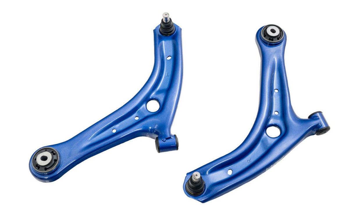 Megan Racing® (12-19) Ford Fiesta ST Front Lower Control Arm (RCA Balljoint, Hardened Rubber Bushings)