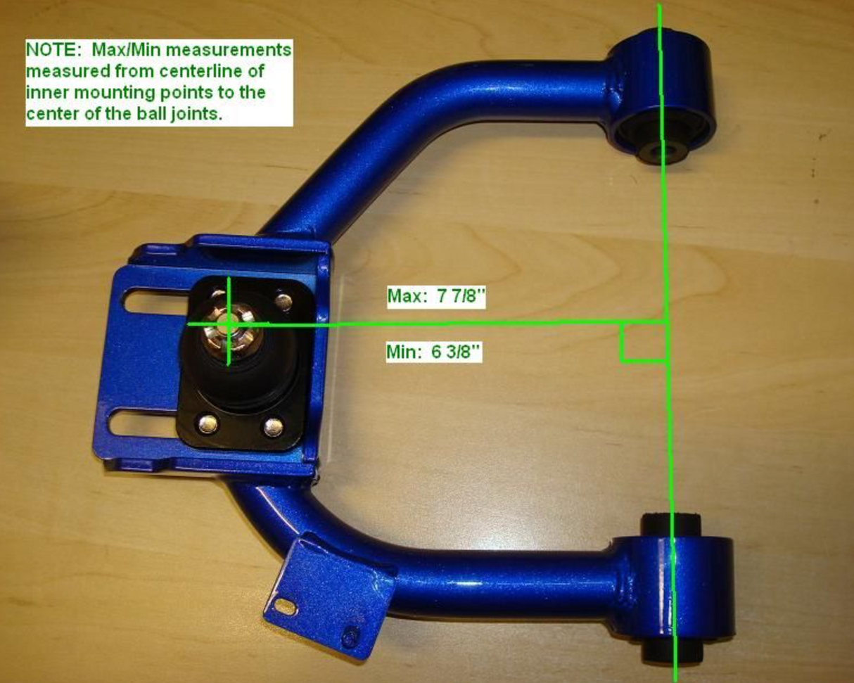 Megan Racing® (04-08) Acura TSX Front Upper Camber Kit