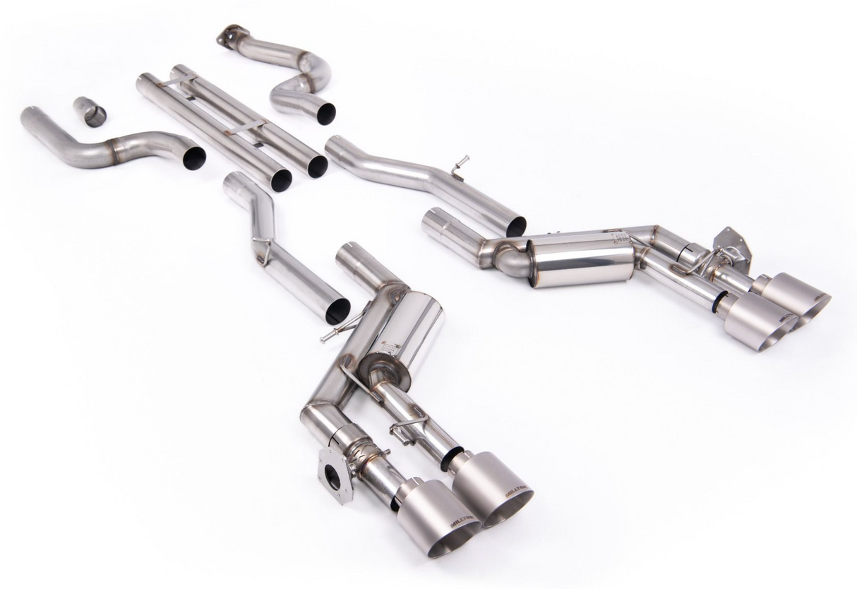 Milltek® (16-24) Camaro SS/LT1 304SS 3" Valved Cat-Back Exhaust with Unbalanced Straight Center
