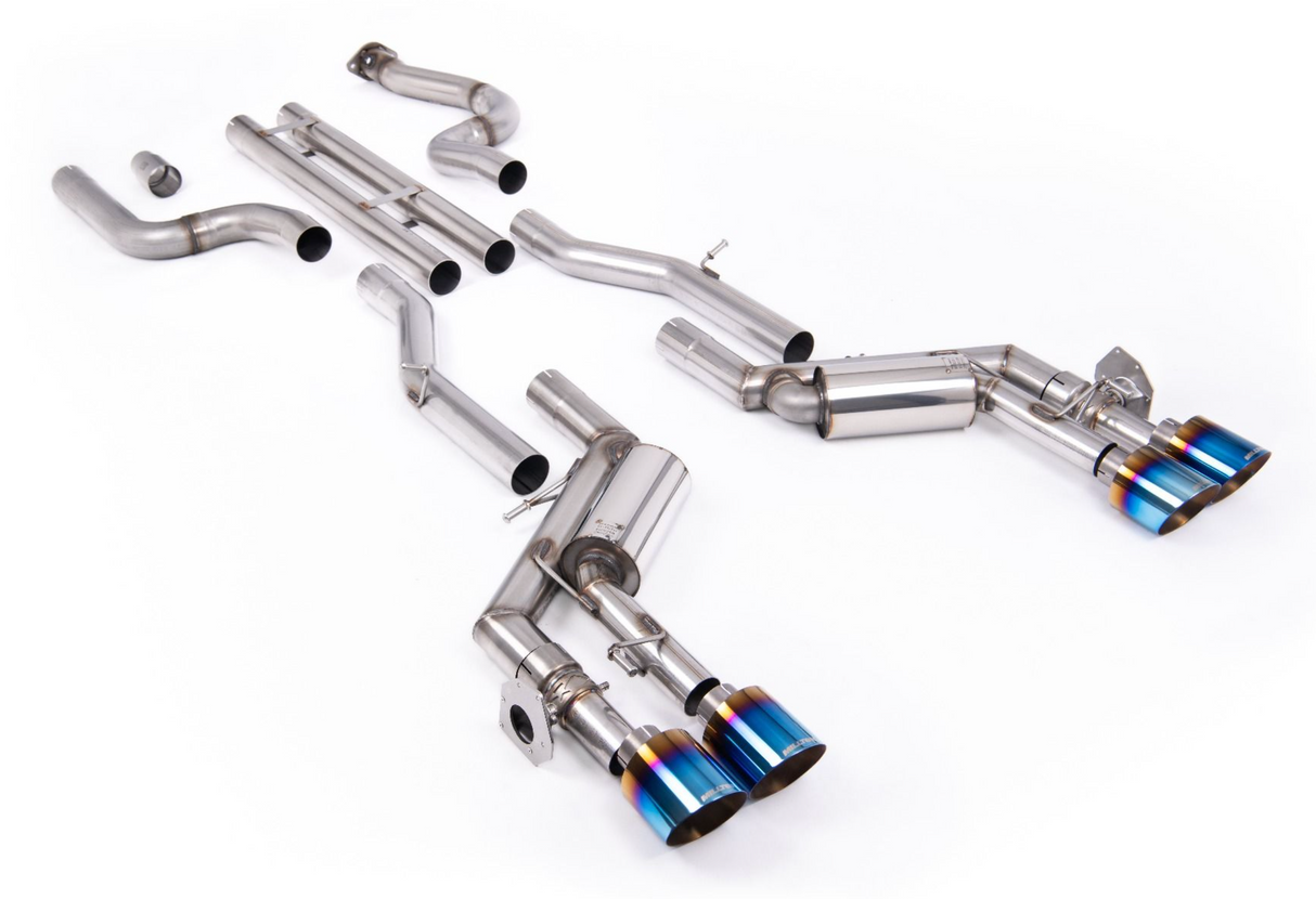 Milltek® (16-24) Camaro SS/LT1 304SS 3" Valved Cat-Back Exhaust with Unbalanced Straight Center