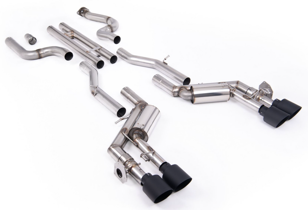 Milltek® (16-24) Camaro SS/LT1 304SS 3" Valved Cat-Back Exhaust with H-Pipe System