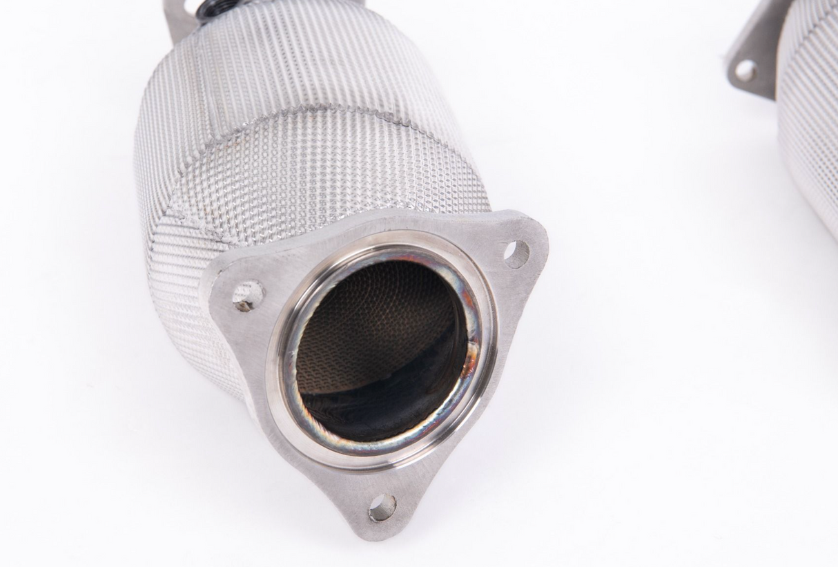 Milltek® (20-25) Corvette C8 HJS Hi-Flo Sport Catted Catalytic Converters
