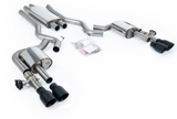 Milltek® Ford Mustang EcoBoost S650 304SS 3" Valved/Resonated Cat-Back Exhaust with Quad 4" OD Tips