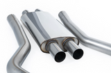 Milltek® Ford Mustang EcoBoost S650 304SS 3" Valved/Resonated Cat-Back Exhaust with Quad 4" OD Tips