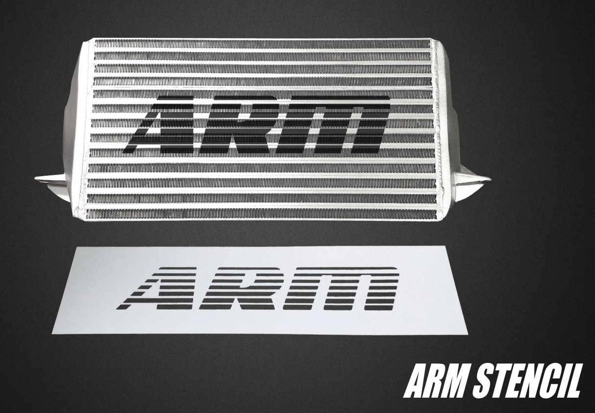 ARM Motorsports® Intercooler Stencil Kit