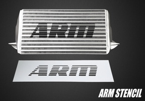 ARM Motorsports® Intercooler Stencil Kit