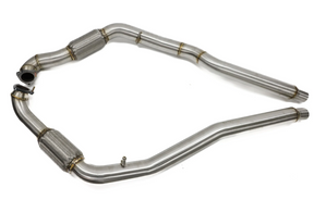 ARM Motorsports® (17-24) Audi S4/S5 B9 304SS 3" Catted Mid-Pipes