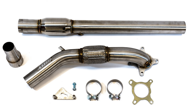 ARM Motorsports® Volkswagen CC/EOS/Golf/Passat 304SS 3" Catless Down Pipe Kit
