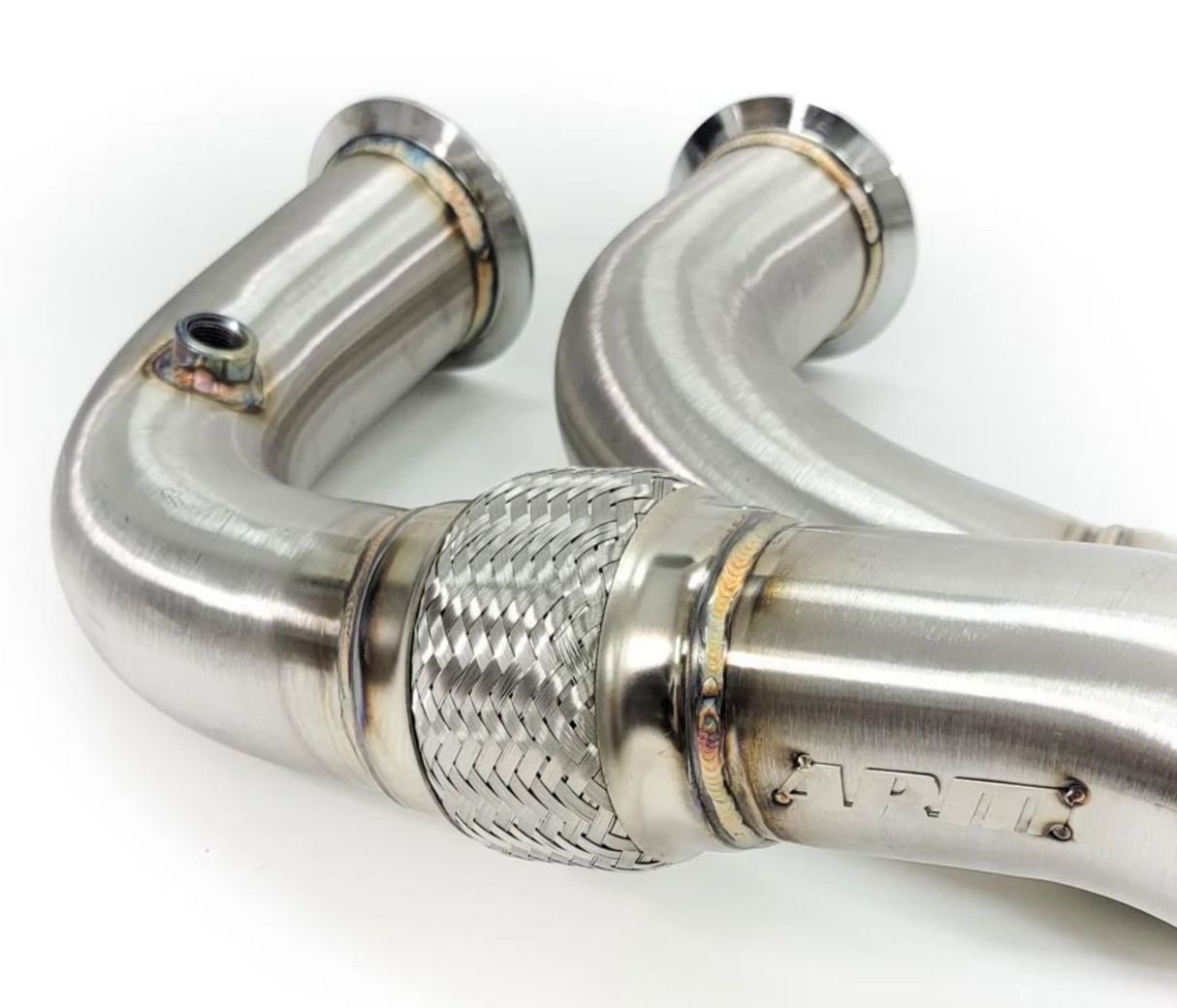 ARM Motorsports® BMW M550i/750i/M850i/X5/X6/X7 M50i N63B44 3" Catless Down Pipes