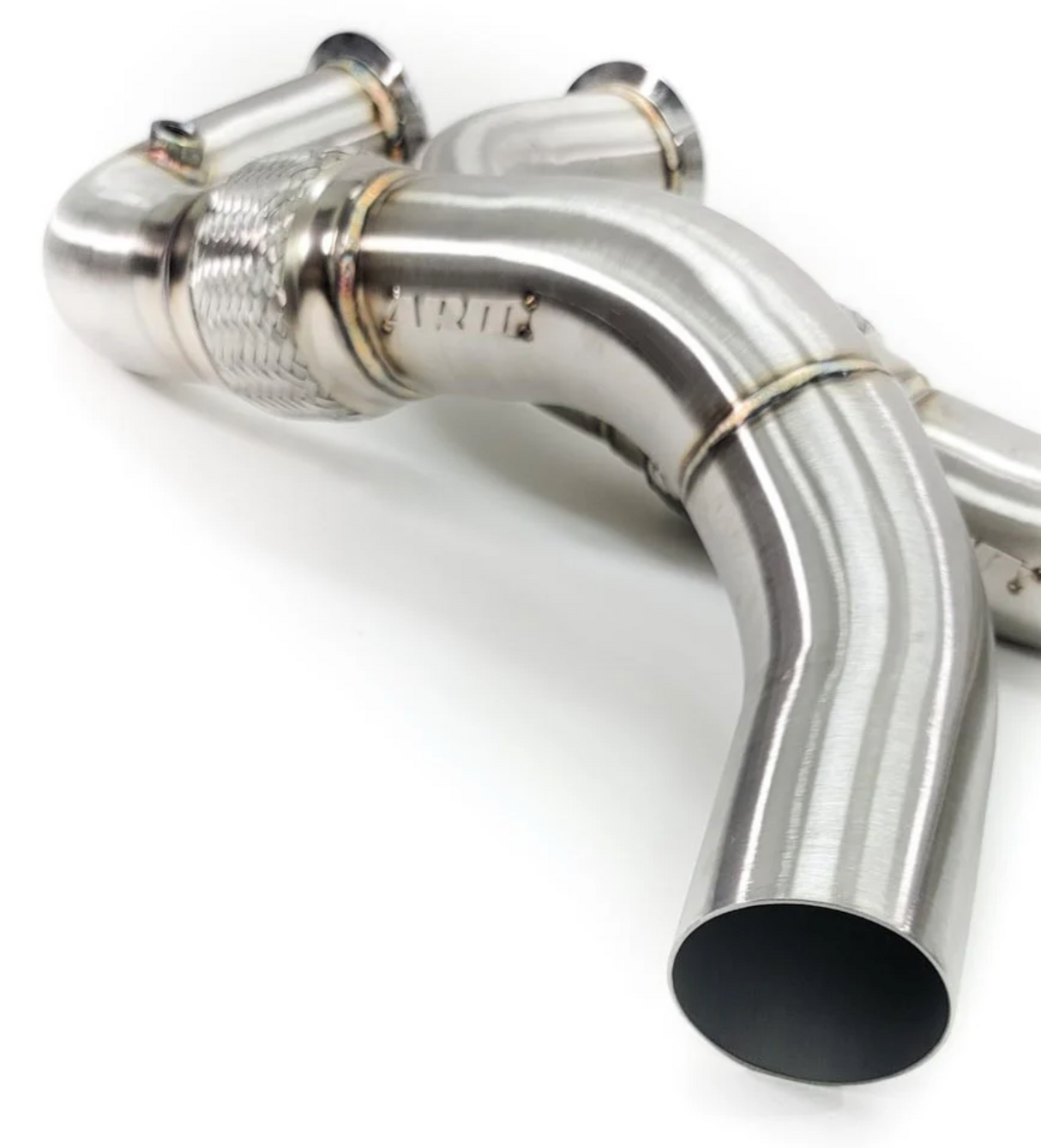ARM Motorsports® BMW M550i/750i/M850i/X5/X6/X7 M50i N63B44 3" Catless Down Pipes