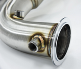 ARM Motorsports® BMW M550i/750i/M850i/X5/X6/X7 M50i N63B44 3" Catless Down Pipes