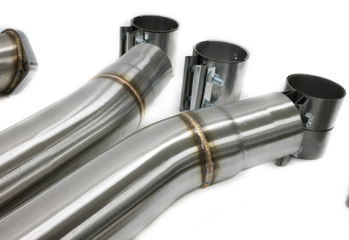 ARM Motorsports® (20-25) BMW M2/M3/M4 G8x 304SS 3" Catless Mid-Pipes
