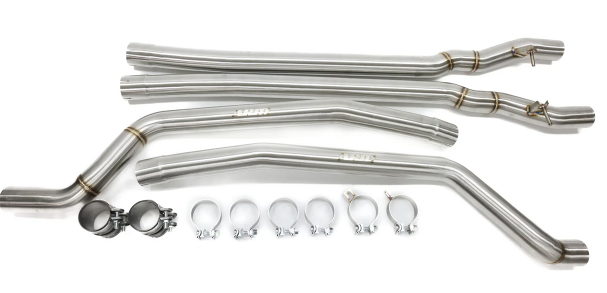 ARM Motorsports® BMW 550i/650i/750i N63B44 Catles Mid-Pipes
